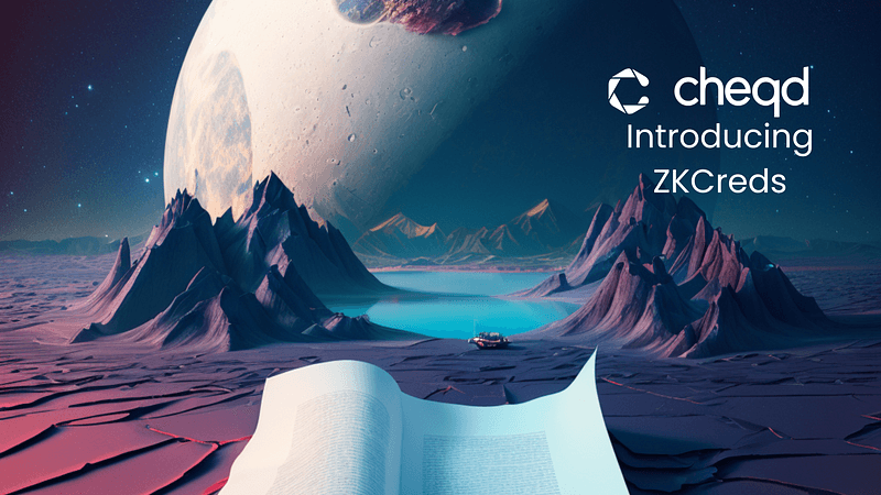 cheqd - Introducing ZKCreds