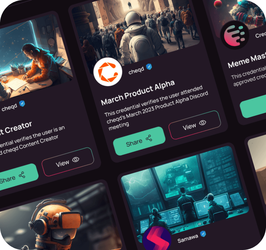 cheqd Use Cases - Community Credentials