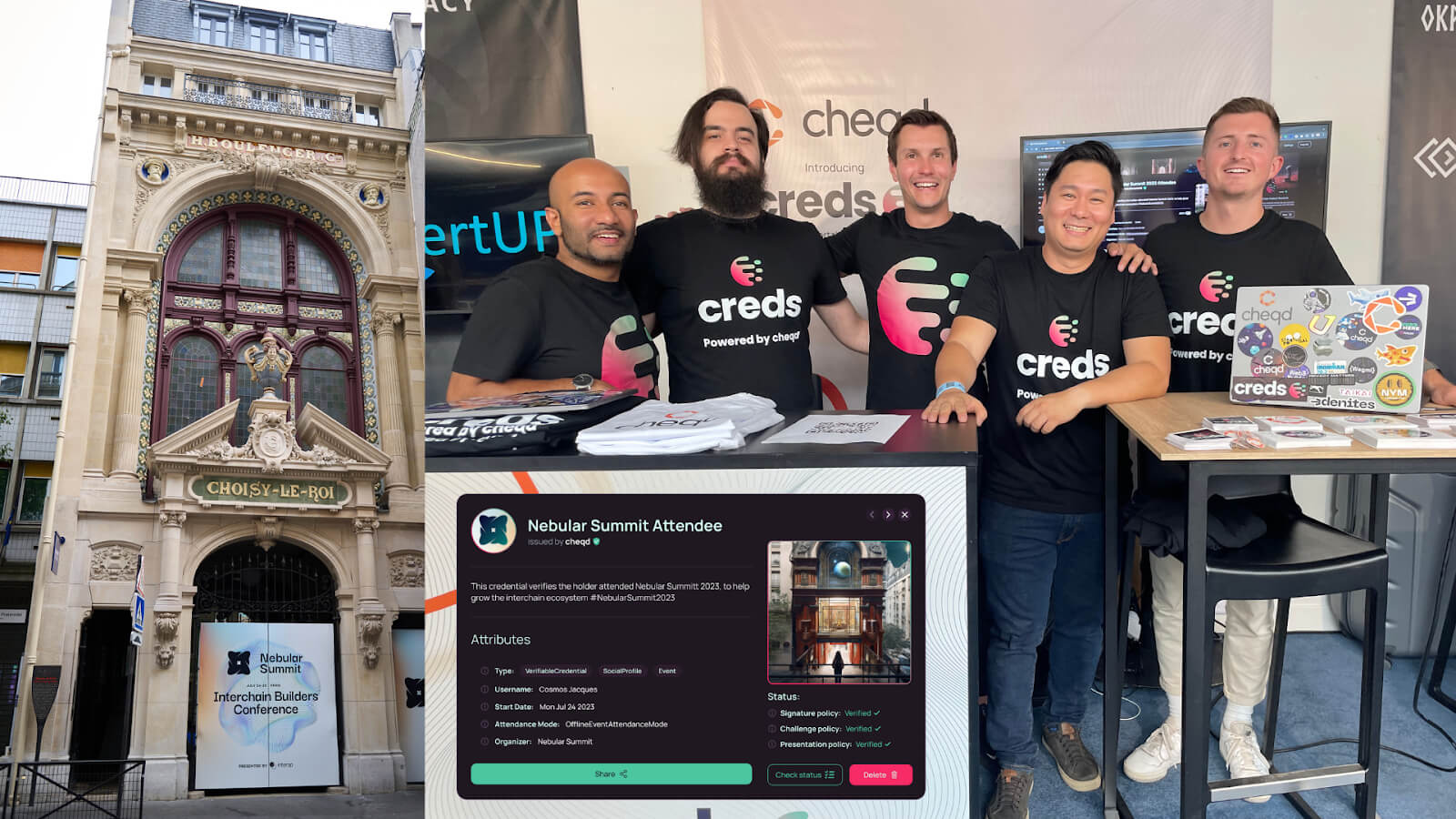 Creds launch Nebular