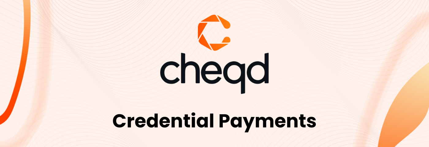 cheqd network - Credential Payments