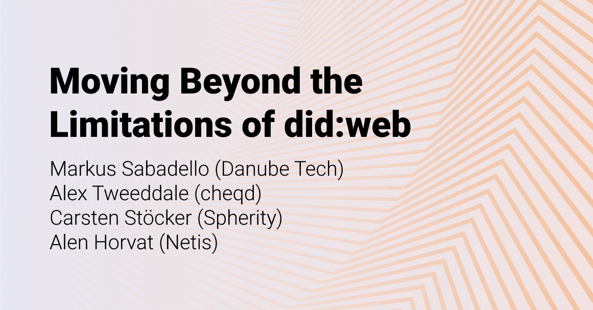 Moving Beyond the Limitations of did:web